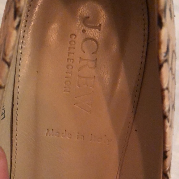 J. Crew snakeskin heel. Size 7. - Picture 7 of 9